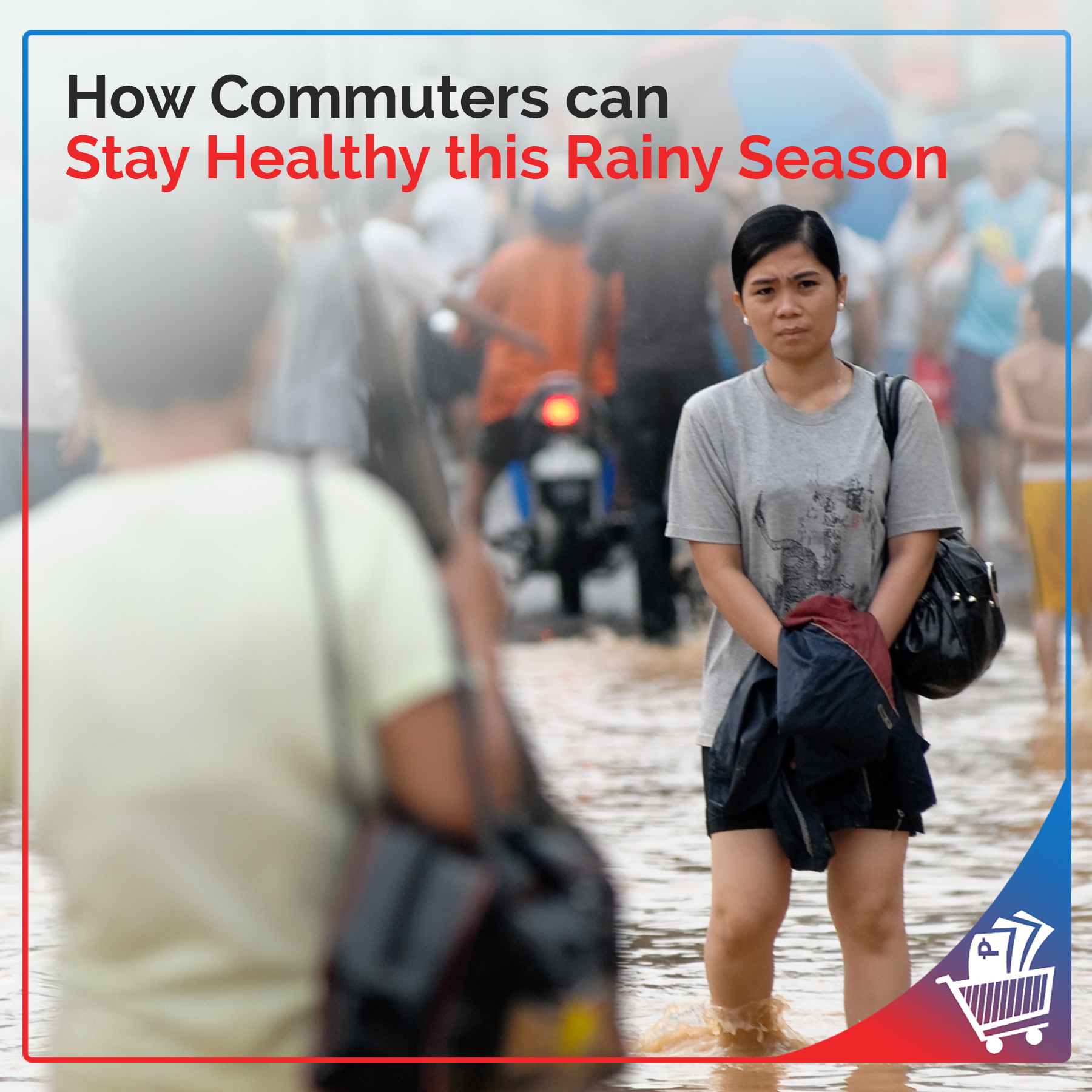 How Commuters can Stay Healthy this Rainy Season
